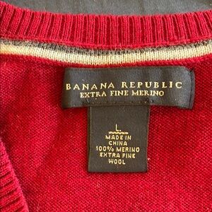 Banana Republic Burgundy Sweater